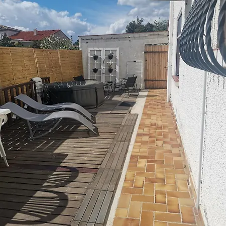 Appartement-1- Prive, Terrasse, Parking Et Jardin Tatil Evi Le Boulou