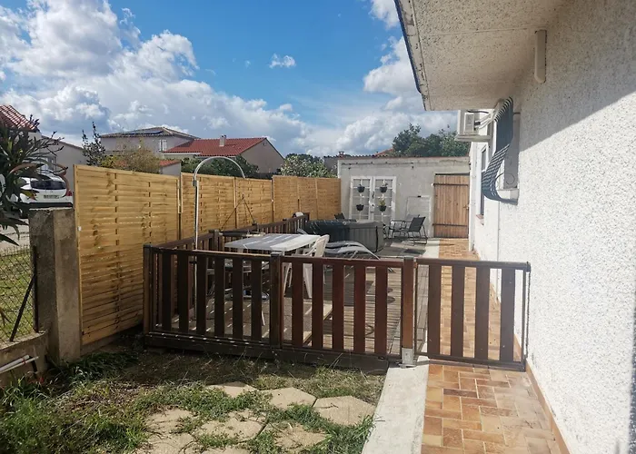 Appartement-1- Prive, Terrasse, Parking Et Jardin